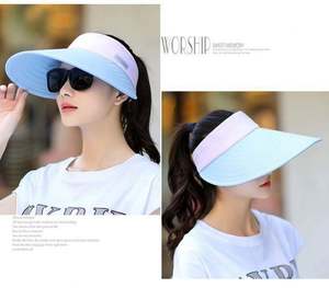 Casquette de golf pour femme avec visière large et incurvée, protection UV, couleurs et logo personnalisables, sports, cyclisme, pêche, plein air, été - Product Image 5