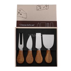 Set di Coltelli per Formaggio Personalizzato Perfetto per Taglieri, Mini Set di Coltelli in Acciaio Inox con Manico in Legno - Product Image 6