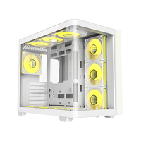 AntarcChill OEM ATX Case ARGB Led Light Desktop CPU Cabinet Computer Casing Gaming Case Pc With Tempered Glass