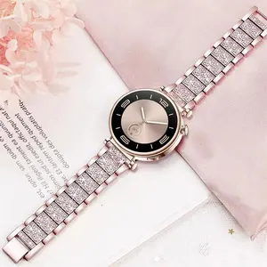 Correas universales de reloj de diamantes para mujer de 18mm 20mm 22mm para <span class=keywords><strong>Amazfit</strong></span> Active <span class=keywords><strong>2</strong></span> para Redmi <span class=keywords><strong>Watch</strong></span> 5 Active 5 <span class=keywords><strong>Lite</strong></span> correas para Galaxy <span class=keywords><strong>Watch</strong></span> - Product Image 4