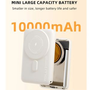Nueva Batería Portátil de 10000 mAh, Impermeable, con Carga Inalámbrica Magnética PPS de 22.5W, Estación de Carga Externa Rápida - Product Image 5