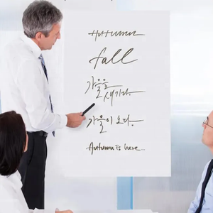 กระดานไวท์บอร์ดม้วนแบบพกพา ใช้ซ้ำได้ เขียนลบได้ ราคาถูก 20 ชิ้น 25 ชิ้น - Product Image 5