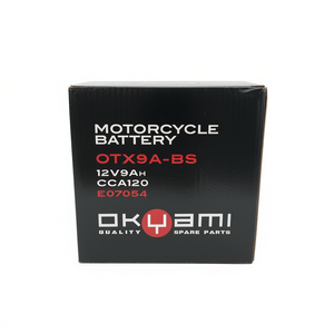 Batería de Motocicleta Okyami OTX9A-BS 12V 9Ah CCA120 - Product Image 3