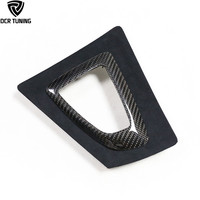 Cache de protection intérieur LHD F20 pour BMW F20 F22 F23 F32 F30 F33 F36 en fibre de carbone, garniture de remplacement pour console centrale de boîte de vitesses