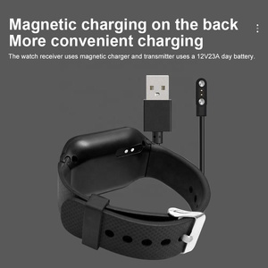 Bệnh viện bệnh viện bệnh nhân gọi điện thoại hệ thống vòng đeo tay nút không dây cổ tay Receiver và Transmitter không thấm nước rung Đồng hồ máy nhắn tin - Product Image 6