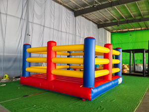 เวที<span class=keywords><strong>มวย</strong></span>เป่าลมขนาด 16.5 ฟุต ทำจาก PVC คุณภาพสูง สำหรับฝึกซ้อมกีฬา ฟิตเนส และการ<span class=keywords><strong>สอน</strong></span> - Product Image 3