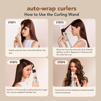 Sèche-cheveux 7-en-1 110000 tr/min, brosse volumisante, lissante et bouclante, ions négatifs, filtre magnétique, kit de salon professionnel en gros