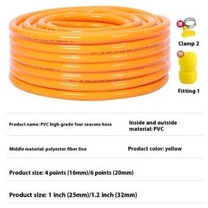 Tuyau de jardin en <span class=keywords><strong>PVC</strong></span> de 1 pouce antigel solaire robinet d'eau du robinet Tendon de boeuf Tubes en plastique souple tuyau tuyau de jardin - Product Image 5