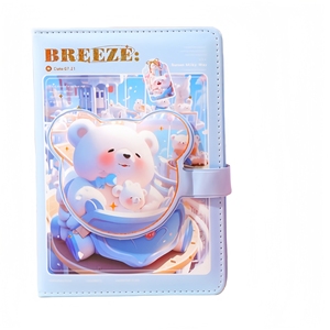All'ingrosso Kawaii grazioso taccuino di decompressione A6 eco-friendly eco-friendly in pelle PU studenti <span class=keywords><strong>Anime</strong></span> <span class=keywords><strong>Anime</strong></span> diario dei fan - Product Image 1