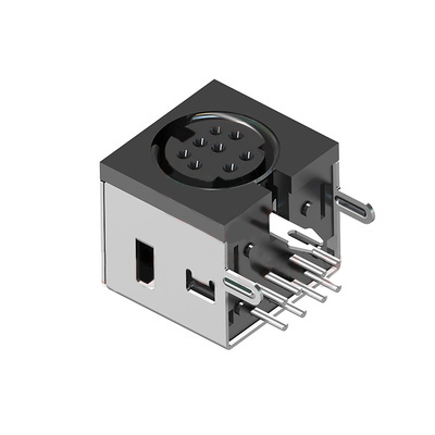 MDC Series DIN 802 PS2 Socket Circular Female Mini Din Socket Jack Din Connector