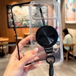 Funda Transparente Antigolpes con Anillo de Soporte 360 y Correa de Muñeca para iPhone 17 Pro Max 16 15 14 13 Pro 16e 17 Air <span class=keywords><strong>11</strong></span> - Product Image 6