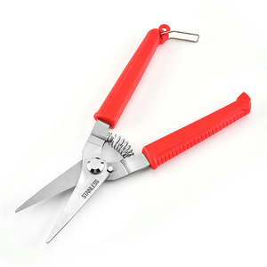 Tijeras de Podar de Acero Inoxidable para Jardín, Corte Recto, para Árboles Frutales, con Mango de Plástico - Product Image 3