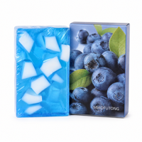 Savon artisanal à la myrtille en gros, visage et corps, huile essentielle de fruits, mousse crémeuse nourrissante, tous types de peau, OEM 200g