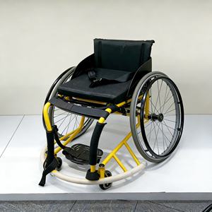 Silla de Ruedas para Práctica Diaria de Baloncesto, Marco de Aluminio y Rueda Trasera Desmontable - Product Image 2