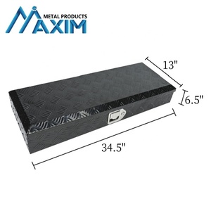 Boîte à outils pour camion en aluminium robuste <span class=keywords><strong>de</strong></span> 35 pouces |   Rangement étanche sous la <span class=keywords><strong>caisse</strong></span> <span class=keywords><strong>de</strong></span> pick-up - Product Image 3