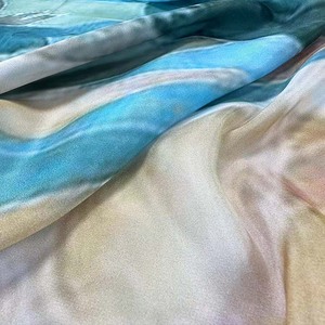 2025 nuovo scialle di alta qualità in Chiffon di seta 100% sciarpa lunga in <span class=keywords><strong>Tulle</strong></span> di seta naturale 53*162CM personalizzazione all'ingrosso - Product Image 3