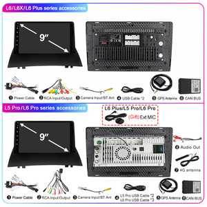 Lehx L6 Pro 8core 4g + 5G Wifi DSP xe đài phát thanh stereo cho Renault megane 2 2002 2009 Android 13 GPS NAVI Carplay Auto Car DVD Player - Product Image 6