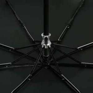8K Strong <b>Windproof</b> Folding Custom <b>Umbrella</b> With Logo - Product Image 4