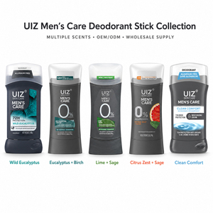 Déodorant Stick Naturel Fraîcheur 72H Protection Anti-Odeur à l'Eucalyptus <span class=keywords><strong>Sauvage</strong></span> Hydratant à Base de Plantes Sans Aluminium pour Hommes - Product Image 4