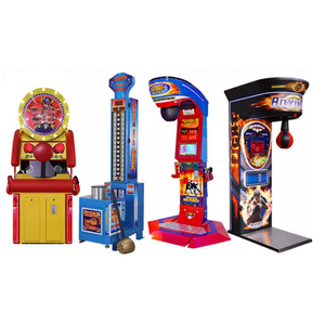 Street Play <b>Amusement</b> Ultimate Big Power Coin Operated Boxautomat Electronic Punching Game Hit Arcade Boxing <b>Machine</b> - Product Image 2