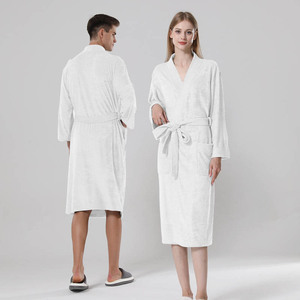 High Quality <strong>Terry</strong> Cloth Bathrobe 100% Cotton Hotel Spa <strong>Robes</strong> Bath <strong>Robes</strong> Women's Cotton Bathrobe - Product Image 1