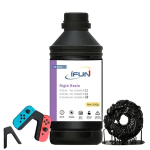 IFun 3120w 质量保证没有气味黑色光聚合物 405nm UV 3D 打印机树脂适用于 3D 液晶显示器行动动漫人物