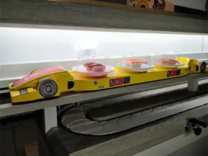 Nice Sushi Train Product Sushi Revolving Conveyor Belt Smart Food Delivery Train