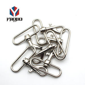 Broche de langosta de metal multiusos Perno Gancho a presión <span class=keywords><strong>Ojo</strong></span> giratorio Colgante Acabado liso para la industria pesada - Product Image 4