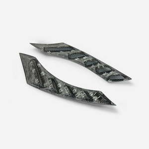 ZHONGHONG Nouvelle paire d'aérations de pare-chocs avant en fibre de carbone sèche style Nismo pour Nissan GT-R R35 (2008-2016) Garantie 180 jours Chine - Product Image 3
