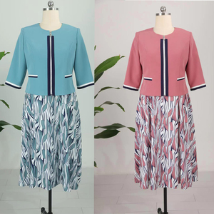 Robe de cérémonie florale décontractée grande taille pour femmes africaines et turques - Product Image 1