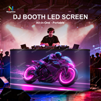Support de table portable pour écran LED 2,5 mm pour DJ, idéal pour boîtes de nuit, centres commerciaux, vente au détail, OEM, garantie 5 ans