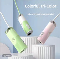 Sèche-cheveux multifonction portable 360° à suspendre au cou pour le bain des animaux domestiques et l'utilisation en salle de bain