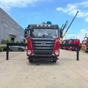 Truk Derek Dongfeng Huashen 10-ton 5-segmen Boom untuk Pengangkatan dan Transportasi Kargo Curah Jarak Pendek - Product Image 2