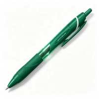 Stylo bille rétractable coloré UNI Jetstream SXN150C05 0,5 mm, 8 couleurs, corps transparent, recharges remplaçables SXR5, bureau, école