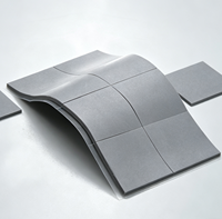Coussin thermique en silicone 1,5-16W/mK |   Coussin thermique adhésif sur mesure pour EV/PCB/CPU/GPU, électronique 5G, découpe sur mesure