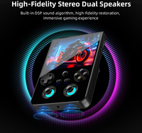Console de jeu vidéo portable RG477V avec écran laminé de 4,7 pouces, double haut-parleur stéréo, Wifi, lecteur multimédia, batterie de 5500 mAh