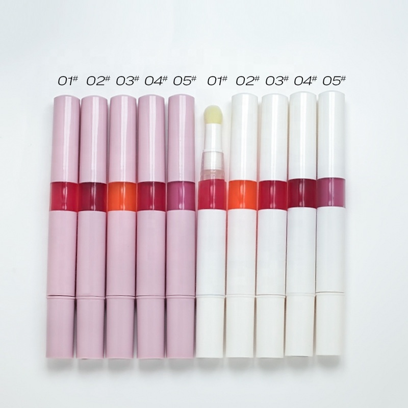 Мягкая кисть с насадкой, жидкий карандаш для румян, фирменная торговая марка, 5 цветов, матовый тинт румян