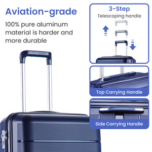Ready Stock in USA Free Shipping Luggage Sets 4 Piece(14/20/24/28) PP Support <b>Dropshipping</b> - Product Image 6