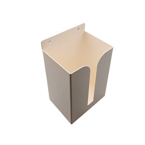 Panneau perforé en bois avec accessoires métalliques, organisateur mural blanc sans perçage, étagère de bureau rectangulaire - Product Image 5