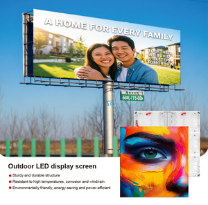จอแสดงผล LED กันน้ำกลางแจ้ง IP65 สำหรับโฆษณา มุมมองกว้าง 140 องศา อ่านได้ด้วยแสงอาทิตย์ ขนาดสั่งทำได้ - Product Image 6