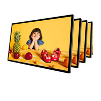 Pantalla LCD Ultrafina Samsung de 27, 32, 43, 55, 65 y 75 Pulgadas, 4K HD, para Menús de Restaurantes, Señalización Digital y Monitores LCD