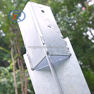 Ancre de sol en acier galvanisé, piquet carré pour clôture, piquet de sol robuste sans crevaison - Product Image 4