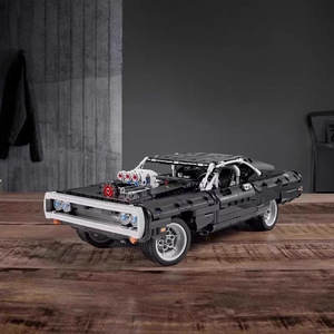 Juego de Bloques de Construcción de Autos Deportivos Americanos de Plástico, 800 Piezas, para Ensamblar, para Mayores de 14 Años - Product Image 1