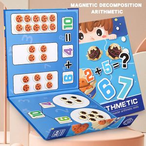 Jouet d'apprentissage des nombres Montessori 2 en 1 pour la maternelle, aides pédagogiques pour la manipulation et le calcul des nombres - Product Image 4