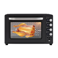 Vente en gros de four électrique domestique à convection en acier inoxydable four électrique grille-pain à poulet 60L à grande poignée japon