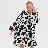 Couvertures à capuche imprimées flanelle polaire à capuche géant épaissi portable hiver adulte sweat 100% Polyester certifié CE