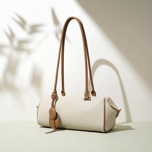 Bolso de hombro de cuero vacuno de alta calidad, estilo retro, personalizado para mujer. - Product Image 2