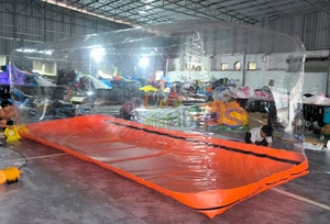 Abri de voiture durable, tente de rangement, tente de garage gonflable, couverture <span class=keywords><strong>bulle</strong></span> pour voiture, usage extérieur commercial personnalisé - Product Image 2
