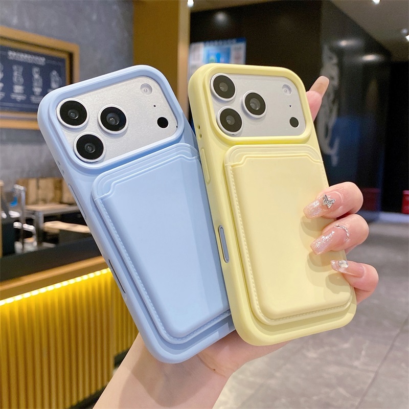 High Quality Silicone Suction Cup Mobile Accessories for <strong>iphone</strong> 17 Card Slot Magnetic Phone <strong>Case</strong> for <strong>iPhone</strong> 17 16 15 14 13 12