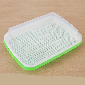 Bandejas de Siembra de Plástico Ecológicas Cuadradas/Rectangulares <span class=keywords><strong>para</strong></span> Plantar <span class=keywords><strong>Semillas</strong></span>, Germinación de <span class=keywords><strong>Trigo</strong></span> Mung, Germinación Hidropónica sin Tierra - Product Image 6